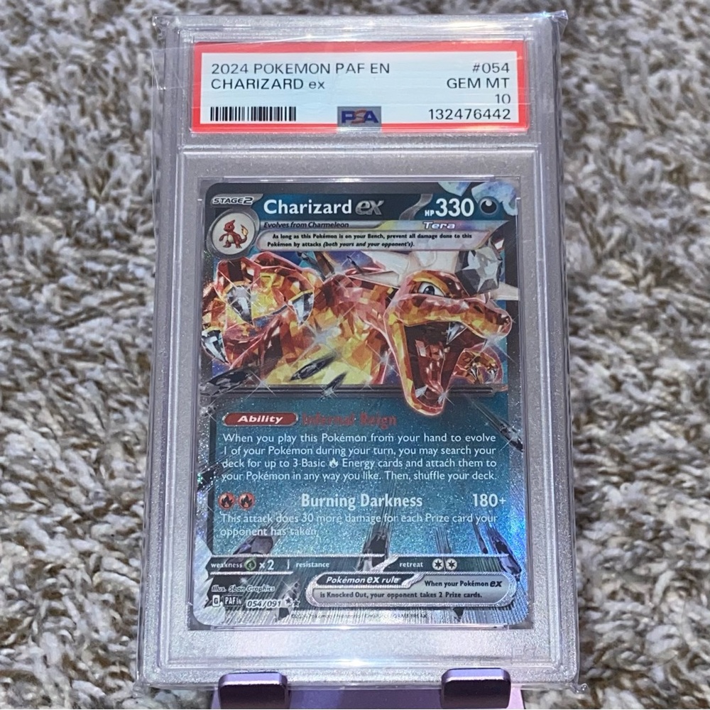 POKEMON CHARIZARD EX GEM MINT PSA 10 Double Rare Obsidian Flames Holofoil